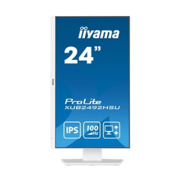 iiyama XUB2492HSU-W6 écran plat de PC 60,5 cm (23.8") 1920 x 1080 pixels Full HD LED Blanc