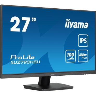 iiyama ProLite écran plat de PC 68,6 cm (27") 1920 x 1080 pixels Full HD LED Noir