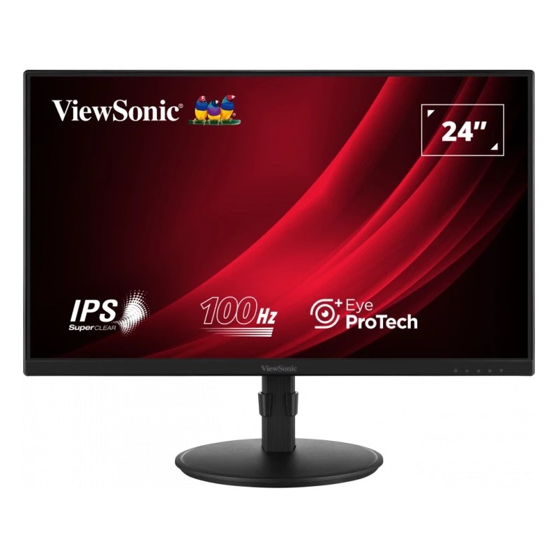 Viewsonic Display VG2408A écran plat de PC 61 cm (24") 1920 x 1080 pixels Full HD LED Noir