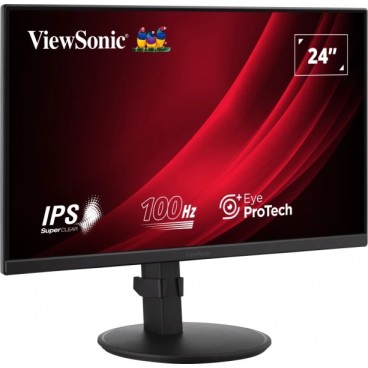 Viewsonic Display VG2408A écran plat de PC 61 cm (24") 1920 x 1080 pixels Full HD LED Noir