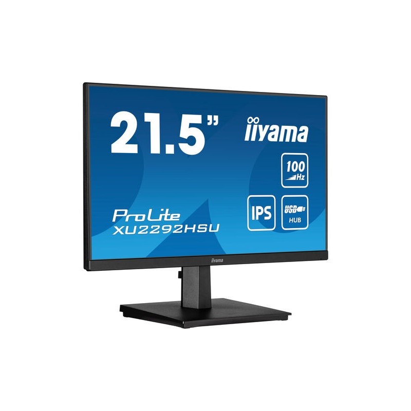 iiyama ProLite XU2292HSU-B6 écran plat de PC 54,6 cm (21.5") 1920 x 1080 pixels Full HD LED Noir