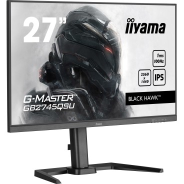 iiyama G-MASTER GB2745QSU-B1 écran plat de PC 68,6 cm (27") 2560 x 1440 pixels 2K Ultra HD LED Noir