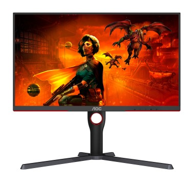 AOC G3 U27G3X BK écran plat de PC 68,6 cm (27") 3840 x 2160 pixels 4K Ultra HD LED Noir, Rouge