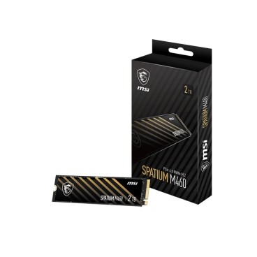 MSI SPATIUM M460 PCIe 4.0 NVMe M.2 1 To PCI Express 4.0 3D NAND