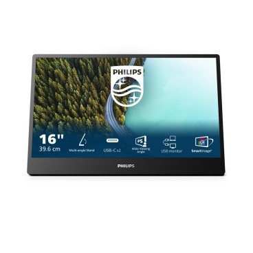 Philips 3000 series 16B1P3302D 00 écran plat de PC 39,6 cm (15.6") 1920 x 1080 pixels Full HD LED Noir