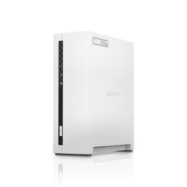 QNAP TS-133 serveur de stockage NAS Tower 2 Go DDR4 QNAP QTS Blanc