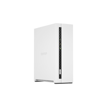 QNAP TS-133 serveur de stockage NAS Tower 2 Go DDR4 QNAP QTS Blanc