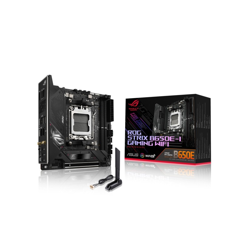 ASUS ROG STRIX B650E-I GAMING WIFI AMD B650 Emplacement AM5 mini ITX