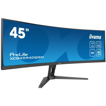 iiyama G-MASTER 45"LCD Curved Bus. UWQHD écran plat de PC 114,3 cm (45") 5120 x 1440 pixels Dual QHD LED Noir