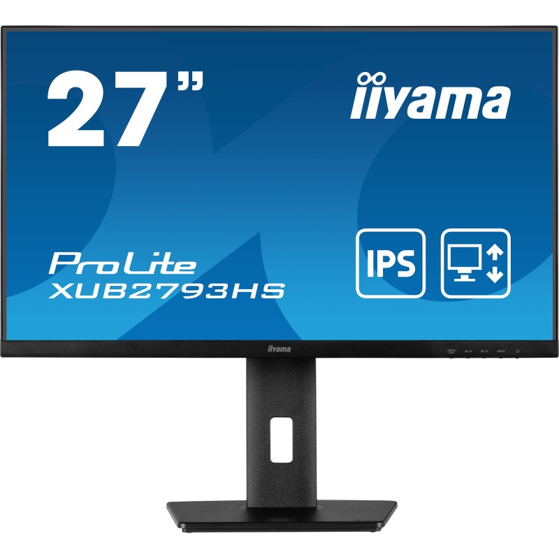 iiyama ProLite XUB2793HS-B6 LED display 68,6 cm (27") 1920 x 1080 pixels Full HD Noir