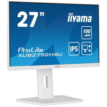 iiyama ProLite XUB2792HSU-W6 LED display 68,6 cm (27") 1920 x 1080 pixels Full HD Blanc