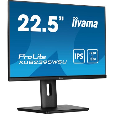 iiyama ProLite XUB2395WSU-B5 écran plat de PC 57,1 cm (22.5") 1920 x 1200 pixels WUXGA LCD Noir