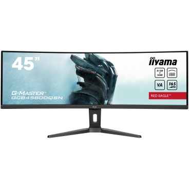 iiyama G-MASTER RED EAGLE CURVED écran plat de PC 114,3 cm (45") 5120 x 1440 pixels Dual QHD LED Noir