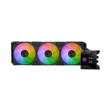 MSI MPG CORELIQUID D360 système de refroidissement d’ordinateur Processeur Refroidisseur de liquide tout-en-un 12 cm Noir 1