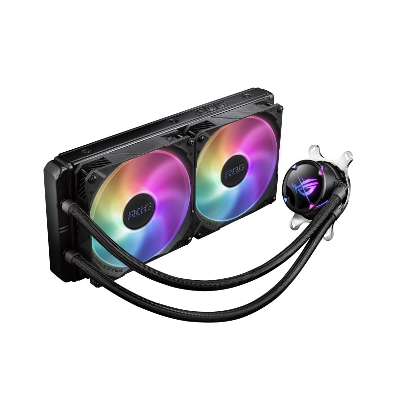 ASUS ROG STRIX LC II 280 ARGB Processeur Refroidisseur de liquide tout-en-un 14 cm Noir 1 pièce(s)