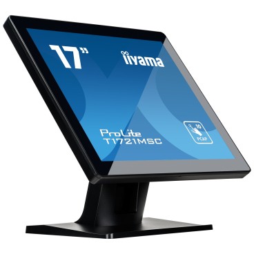 iiyama ProLite T1721MSC-B2 écran plat de PC 43,2 cm (17") 1280 x 1024 pixels SXGA LED Écran tactile Dessus de table Noir