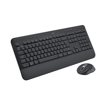 Logitech Signature MK650 Combo For Business clavier Souris incluse Bureau Bluetooth AZERTY Français Graphite