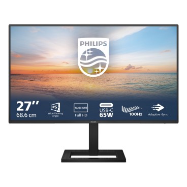 Philips 1000 series 27E1N1300AE 00 LED display 68,6 cm (27") 1920 x 1080 pixels Full HD LCD Noir