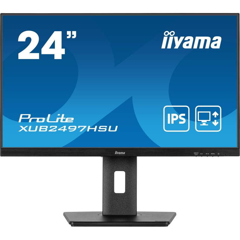 iiyama ProLite XUB2497HSU-B1 écran plat de PC 61 cm (24") 1920 x 1080 pixels Full HD LED Noir