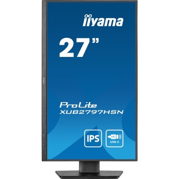 iiyama ProLite XUB2797HSN-B1 écran plat de PC 68,6 cm (27") 1920 x 1080 pixels Full HD LED Noir