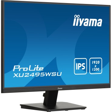 iiyama ProLite XU2495WSU-B7 écran plat de PC 61 cm (24") 1920 x 1200 pixels 4K Ultra HD LED Noir