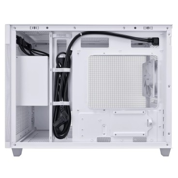 ASUS Prime AP201 MicroATX Mini Tower Blanc