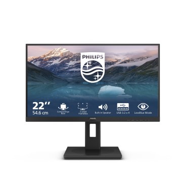 Philips 222S9JML 00 écran plat de PC 54,6 cm (21.5") 1920 x 1080 pixels Full HD LCD Noir