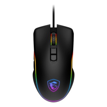 MSI FORGE GM300 souris Jouer Droitier USB Type-A Optique 7200 DPI