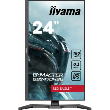 iiyama G-MASTER GB2470HSU-B6 écran plat de PC 60,5 cm (23.8") 1920 x 1080 pixels Full HD LCD Noir