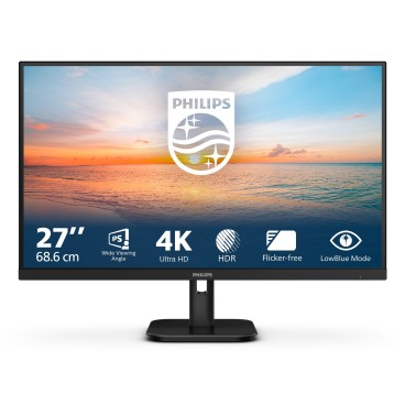 Philips 27E1N1800A 00 écran plat de PC 68,6 cm (27") 3840 x 2160 pixels 4K Ultra HD LED Noir