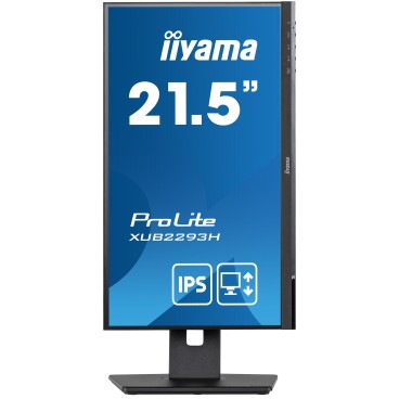 iiyama ProLite XUB2293HS-B3 écran plat de PC 54,6 cm (21.5") 1920 x 1080 pixels Full HD LED Noir