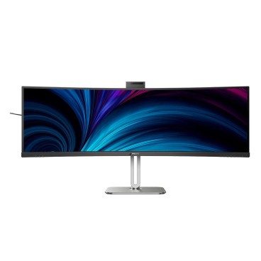 Philips 49B2U6903CH 00 écran plat de PC 124,5 cm (49") 5120 x 1440 pixels Dual QHD LCD Gris