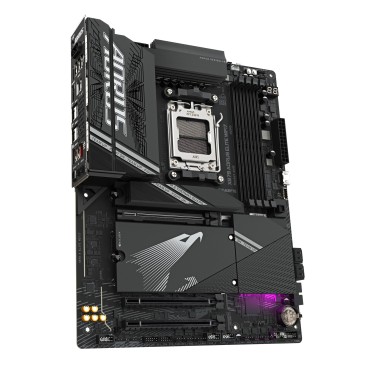 GIGABYTE X870 AORUS ELITE WIFI7 Carte Mère - Prend en charge les processeurs AMD Ryzen 9000, 16+2+2 phases VRM, jusqu'à 8000MHz