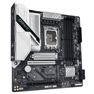 GIGABYTE Carte mère Z890M GAMING X - Prend en charge les processeurs Intel Core Ultra (Série 2), VRM à 8+1+2 phases, jusqu'à