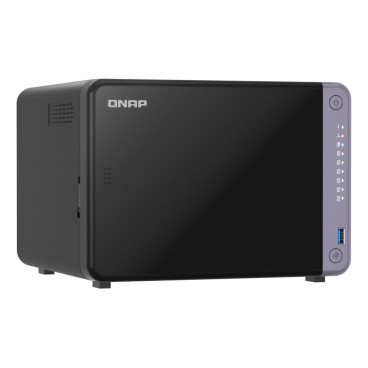 QNAP TS-632X-4G serveur de stockage NAS Tower Alpine Alpine AL-524 4 Go DDR4 QNAP QTS Noir