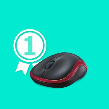 Logitech M185 souris Bureau Ambidextre RF sans fil Optique 1000 DPI