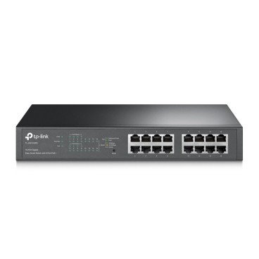 TP-Link TL-SG1016PE commutateur réseau Géré L2 Gigabit Ethernet (10 100 1000) Connexion Ethernet, supportant l'alimentation via