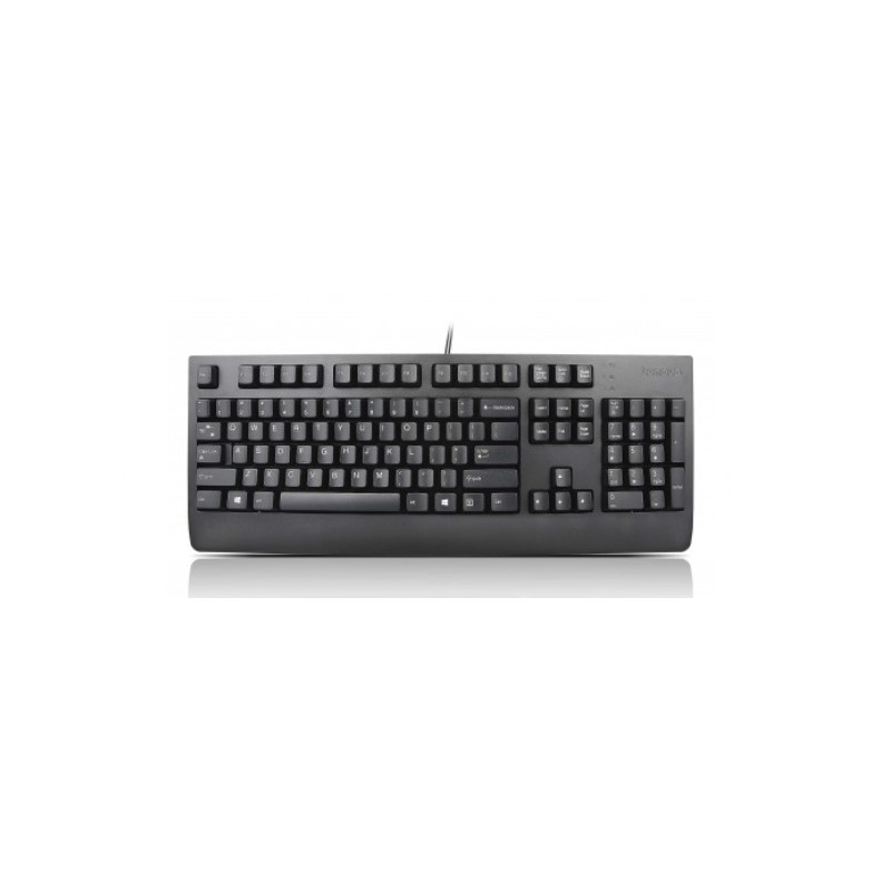 Lenovo 4X30M86890 clavier Bureau USB Français Noir