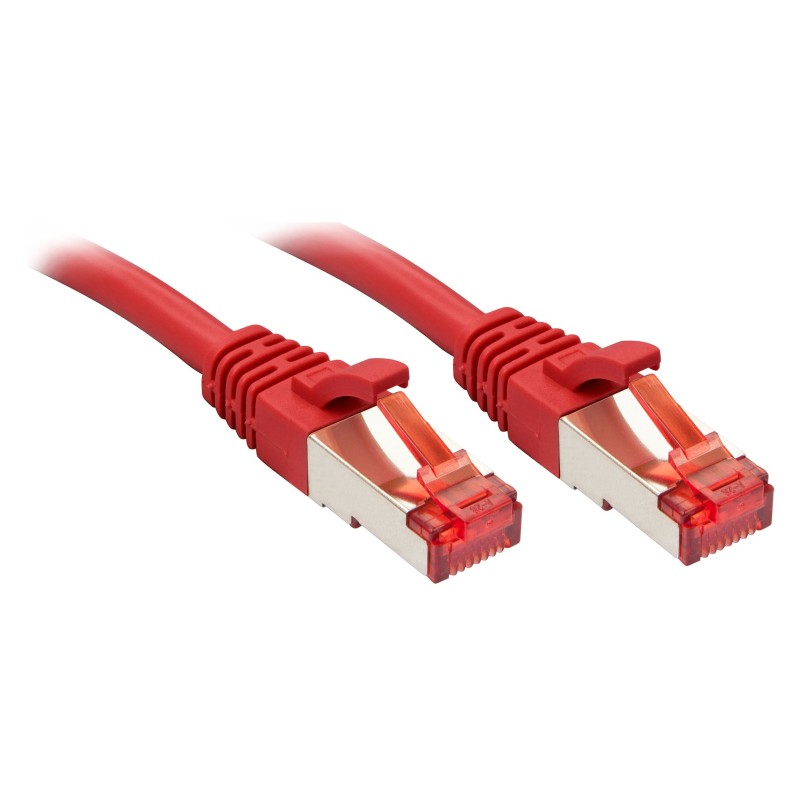 Lindy RJ-45 Cat.6 S FTP 15m câble de réseau Rouge Cat6 S FTP (S-STP)