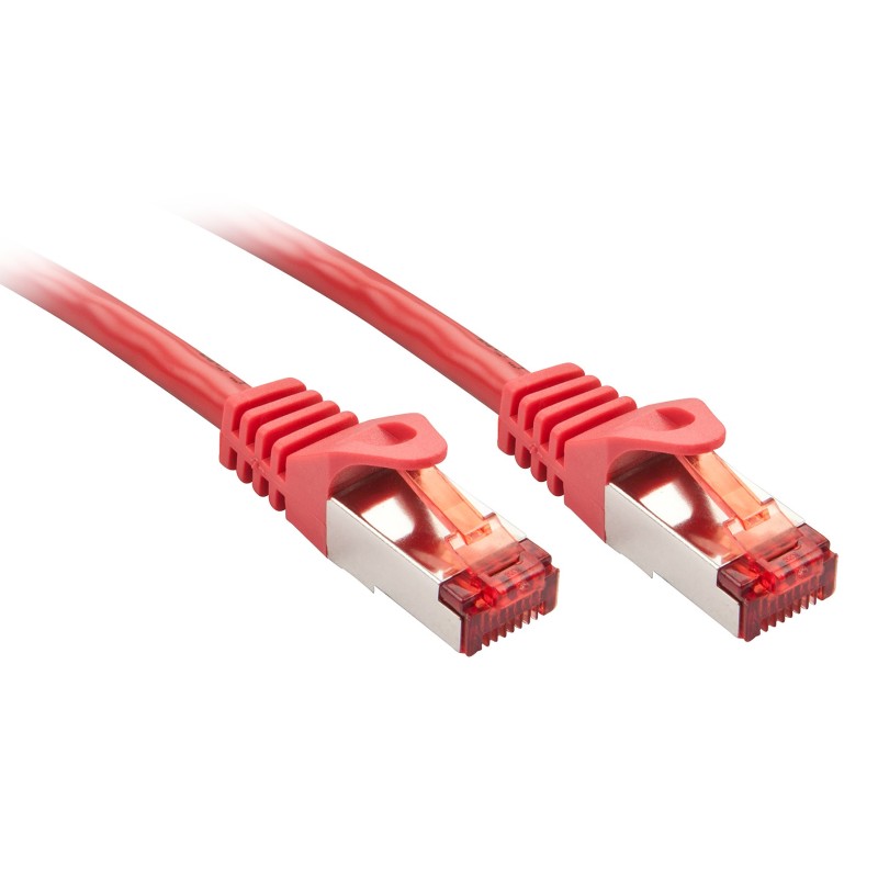 Lindy 1.5m Cat.6 RJ-45 câble de réseau Rouge 1,5 m Cat6 S FTP (S-STP)