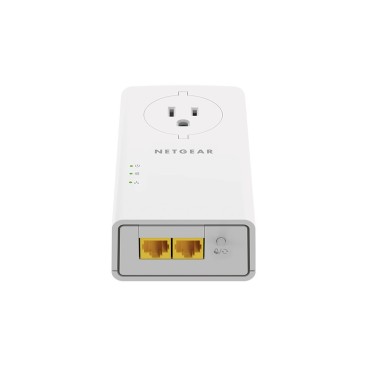 NETGEAR PLP2000-100FRS Adaptateur réseau CPL 2000 Mbit s Ethernet LAN Blanc 2 pièce(s)