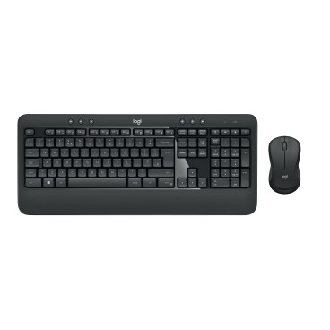 Logitech Advanced MK540 clavier Souris incluse Universel USB QWERTZ Allemand Noir, Blanc