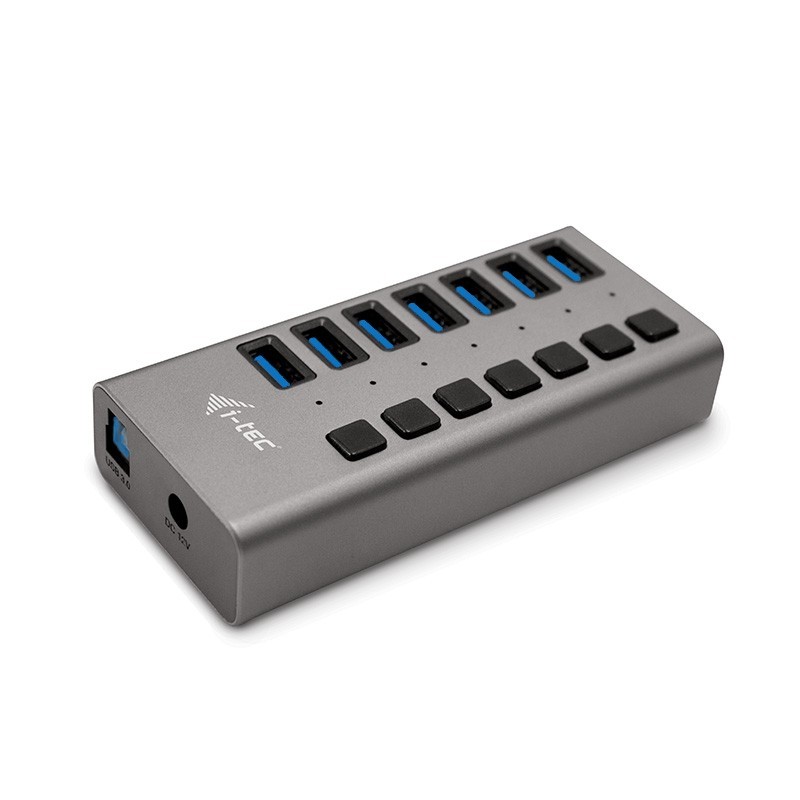 i-tec USB 3.0 Charging HUB 7port + Power Adapter 36 W