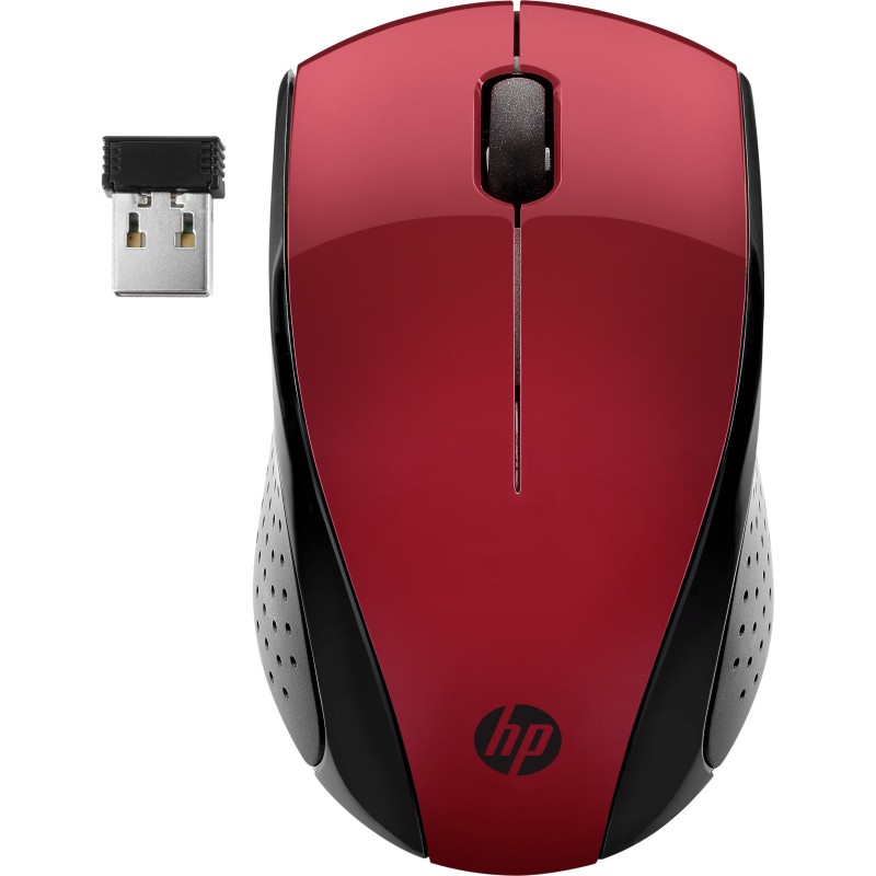 HP Souris sans fil 220 (Rouge coucher de soleil)