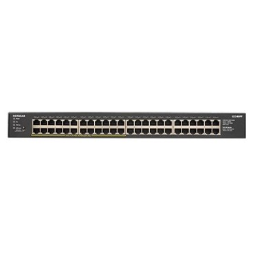 NETGEAR GS348PP Non-géré Gigabit Ethernet (10 100 1000) Connexion Ethernet, supportant l'alimentation via ce port (PoE) Noir