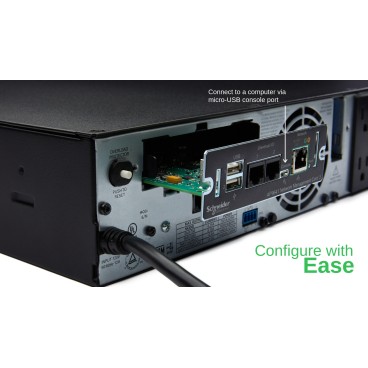 APC AP9641 Smart-UPS Carte de gestion réseau (gen3) avec surveillance environnementale