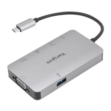 Targus DOCK419 Avec fil USB 3.2 Gen 1 (3.1 Gen 1) Type-C Gris