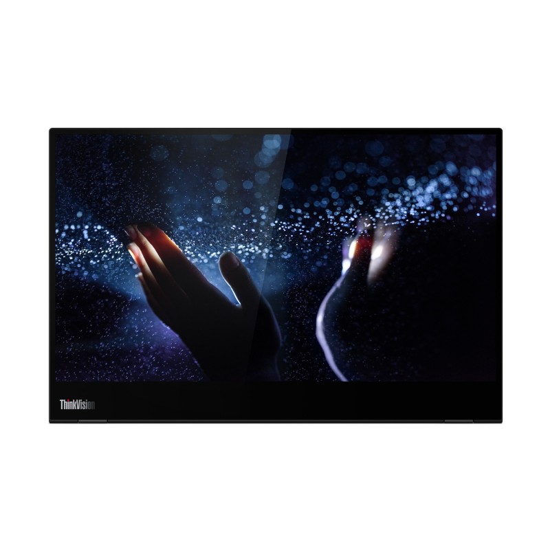 Lenovo M14t LED display 35,6 cm (14") 1920 x 1080 pixels Full HD Écran tactile Noir