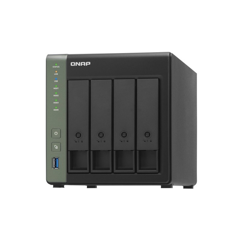 QNAP TS-431X3 NAS Tower Annapurna Labs Alpine AL-314 4 Go DDR3 QNAP Turbo System Noir