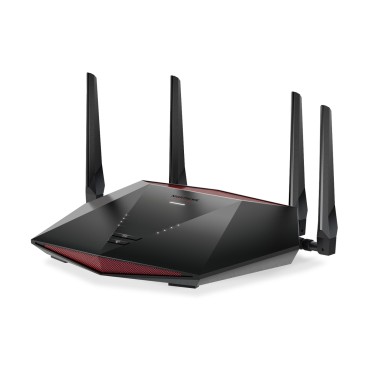 NETGEAR Nighthawk XR1000 WiFi 6 Gaming Router routeur sans fil Gigabit Ethernet Bi-bande (2,4 GHz   5 GHz) Noir